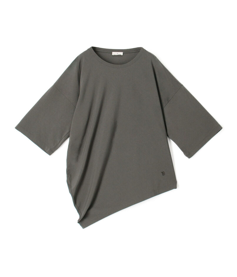 TOMORROWLAND .B コットンテンセル アシンメトリックTシャツ