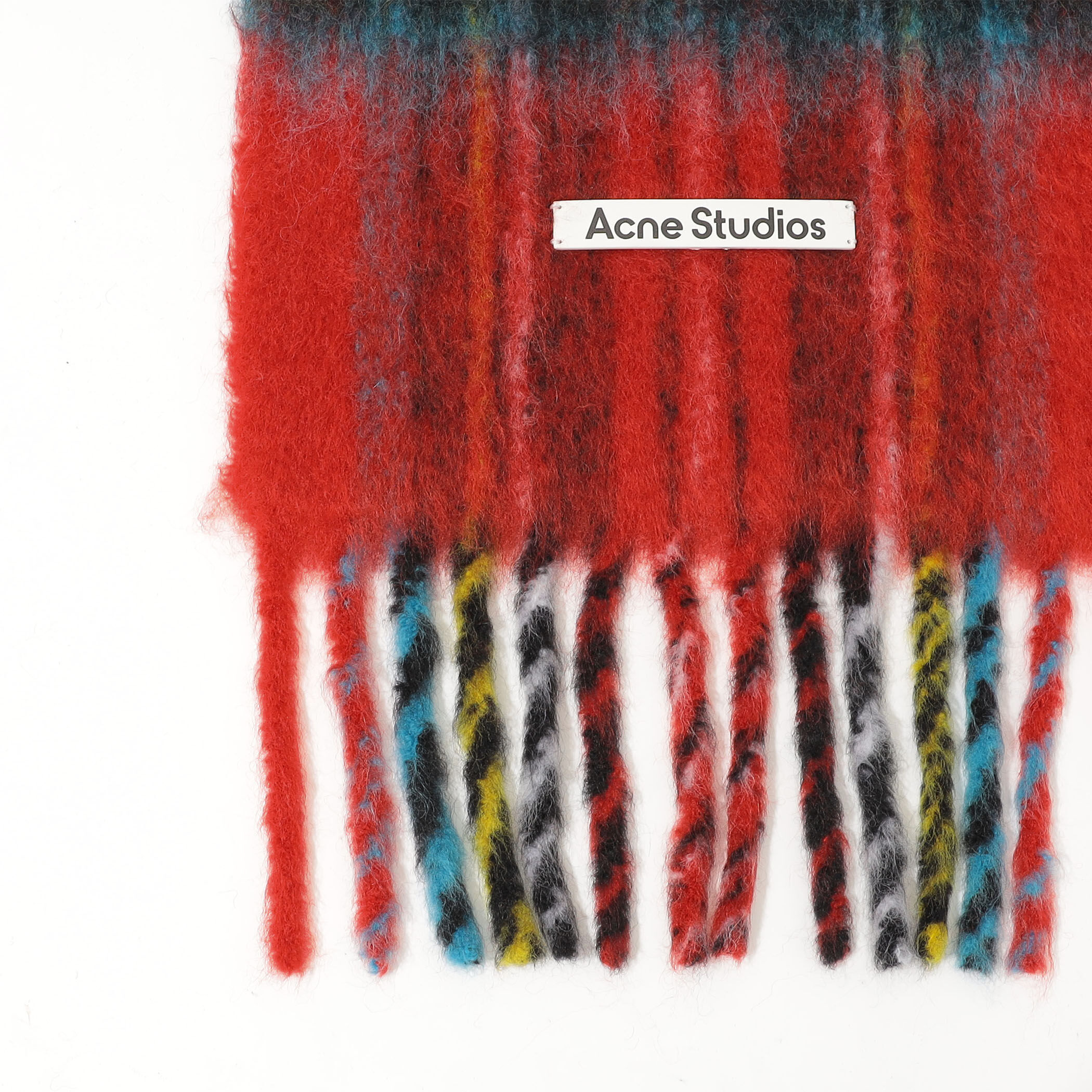 Acne Studios モヘヤチェックストール｜トゥモローランド 公式通販