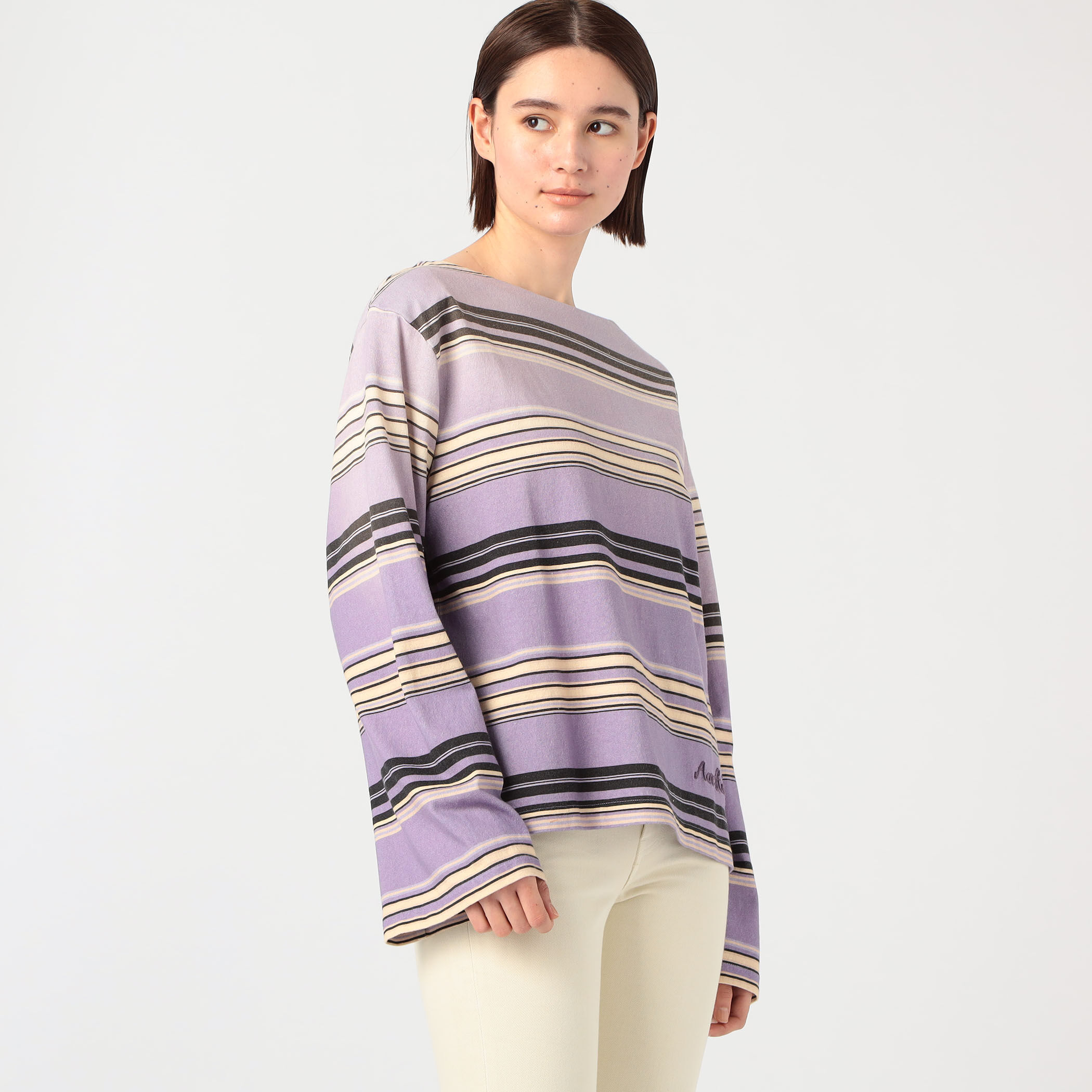 Acne Studios ENOS ストライプロングスリーブプルオーバー