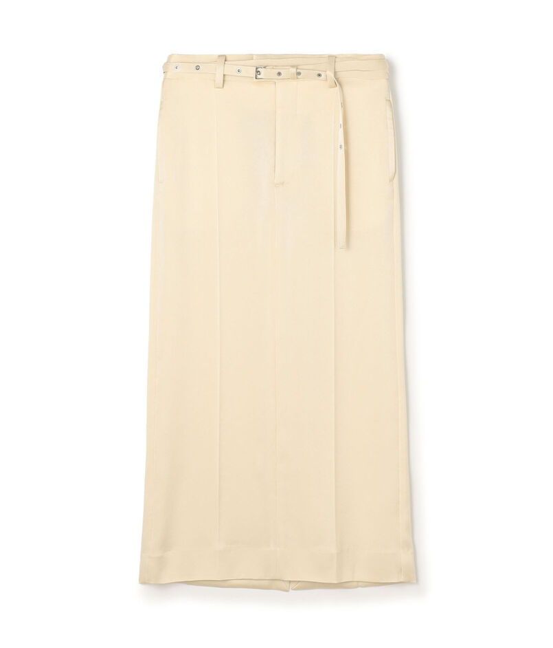 KANAKO SAKAI SATIN LONG SKIRT