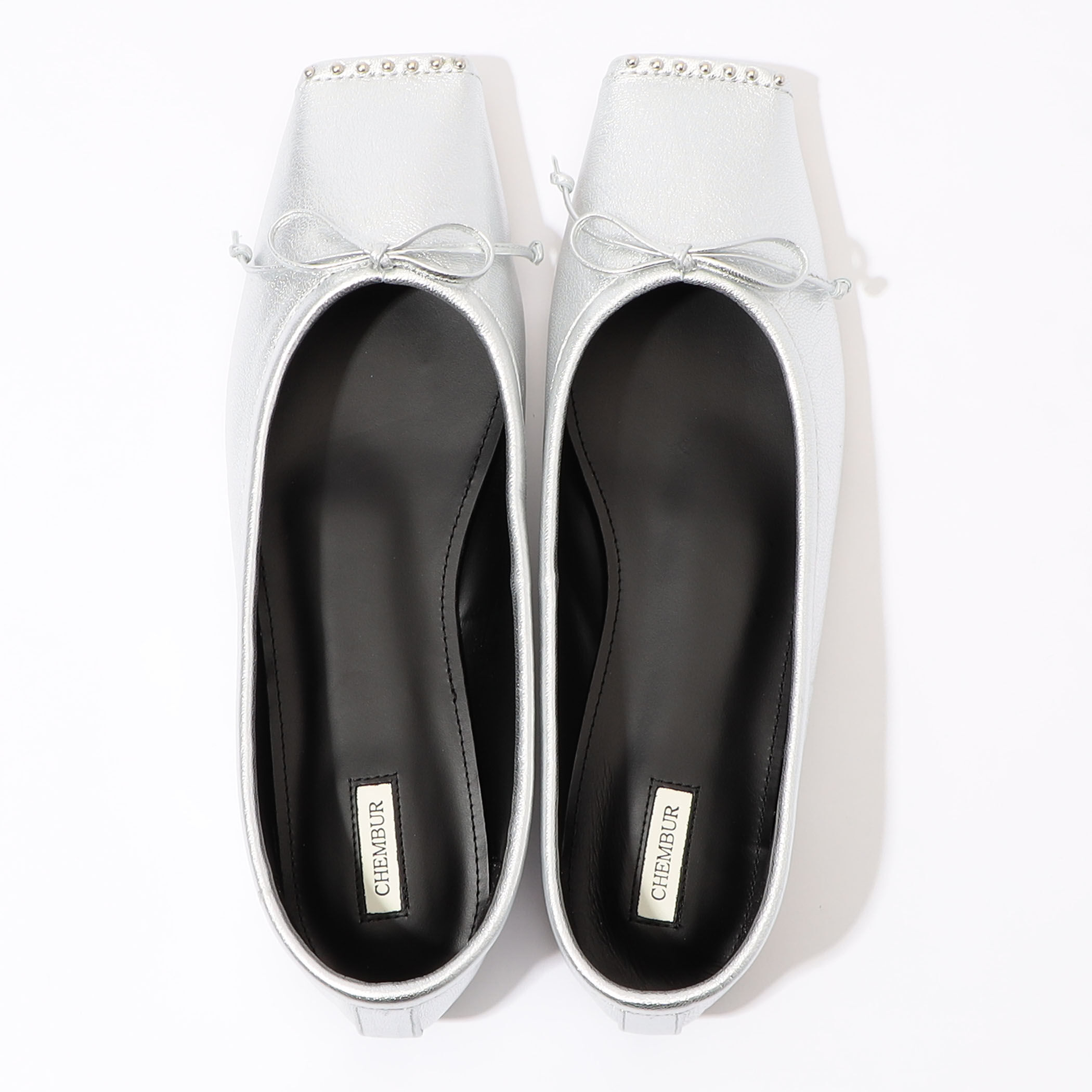 CHEMBUR SQ FLAT STUDS BALLET シューズ|トゥモローランド 公式通販 CHEMBUR SQ FLAT STUDS BALLET シューズ|トゥモローランド 公式通販