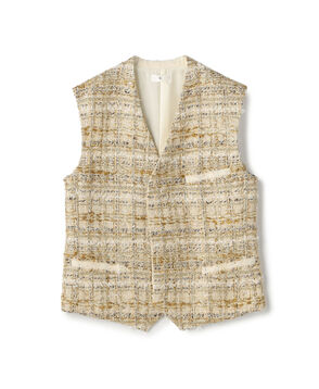 GOLD TWEED ショートジレ
