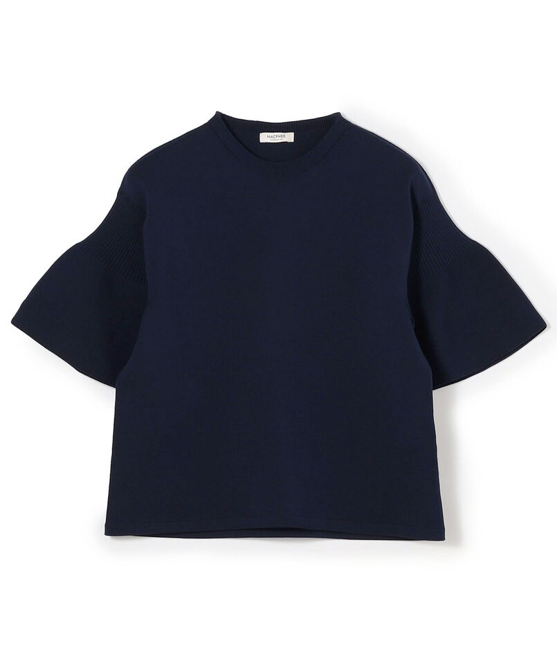 【WEB先行予約】フォームニット ベルスリーブプルオーバー