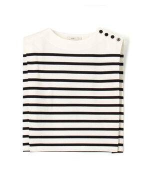 HYKE SLEEVELESS BASQUE SHIRT スリーブレス バスクシャツ