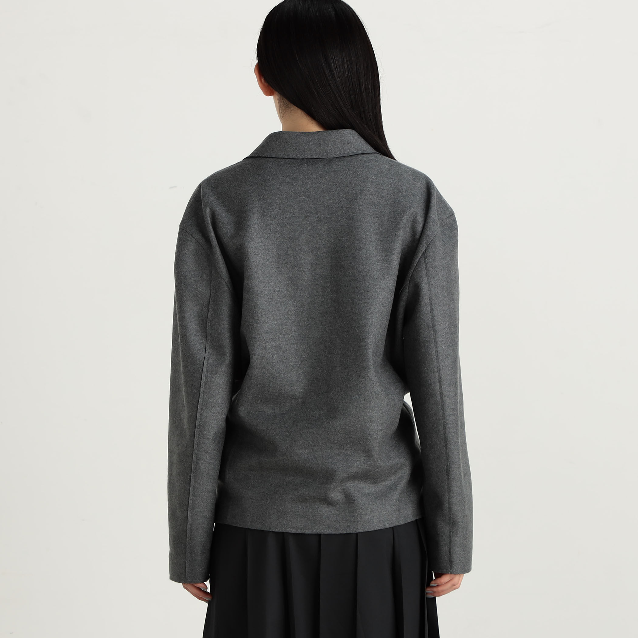 ella_selectshop ウールコクーンジレ 美品 OHGA ella_selectshop ウールコクーンジレ 美品 OHGA - メルカリ