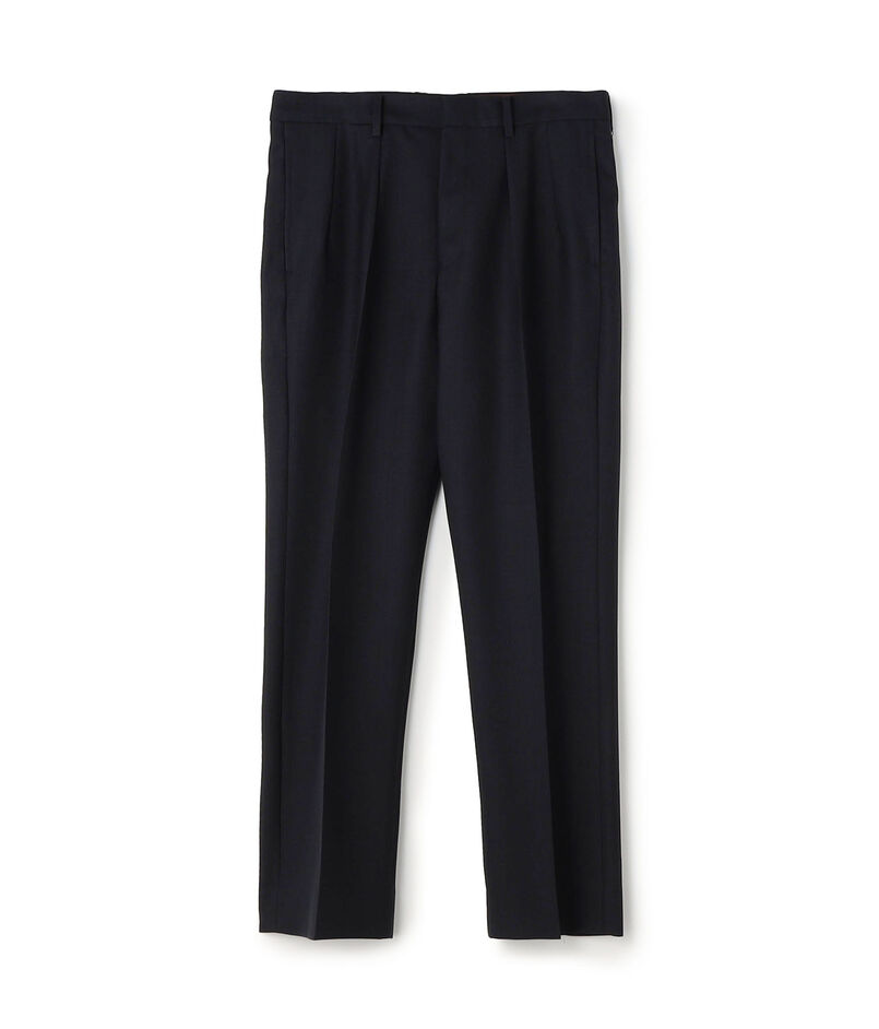 2PLYウール 1プリーツ1ダーツパンツ William Halstead Explorer