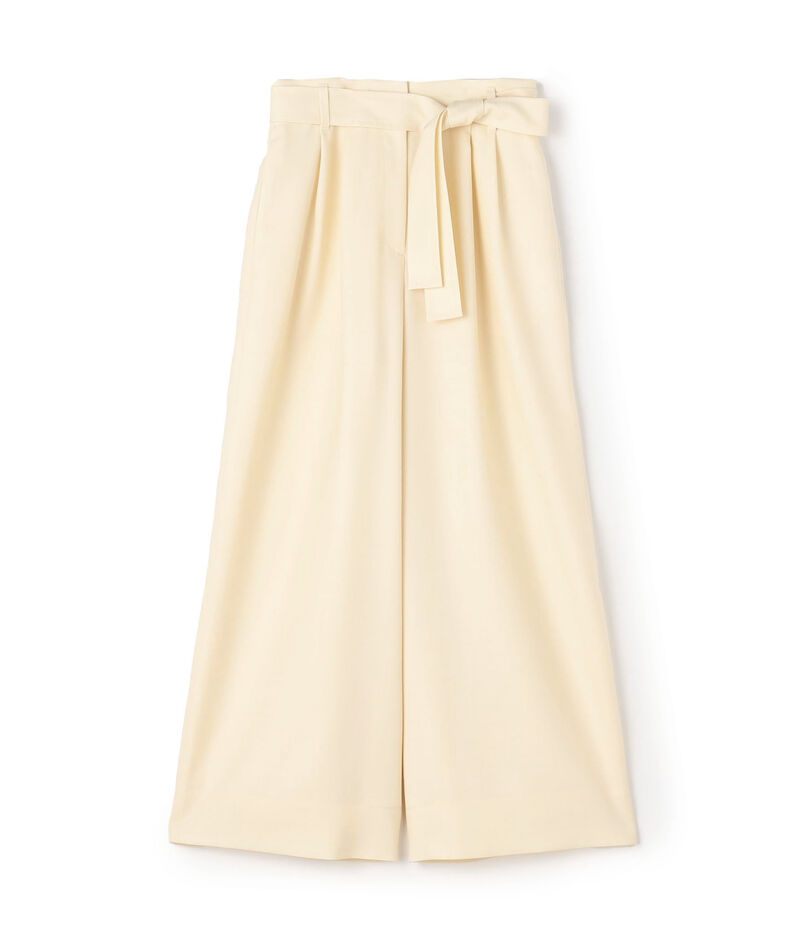 ライトカルゼ ベルテッドパンツ