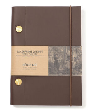 La Compagnie du Kraft Heritage A6 Leather Notebook
