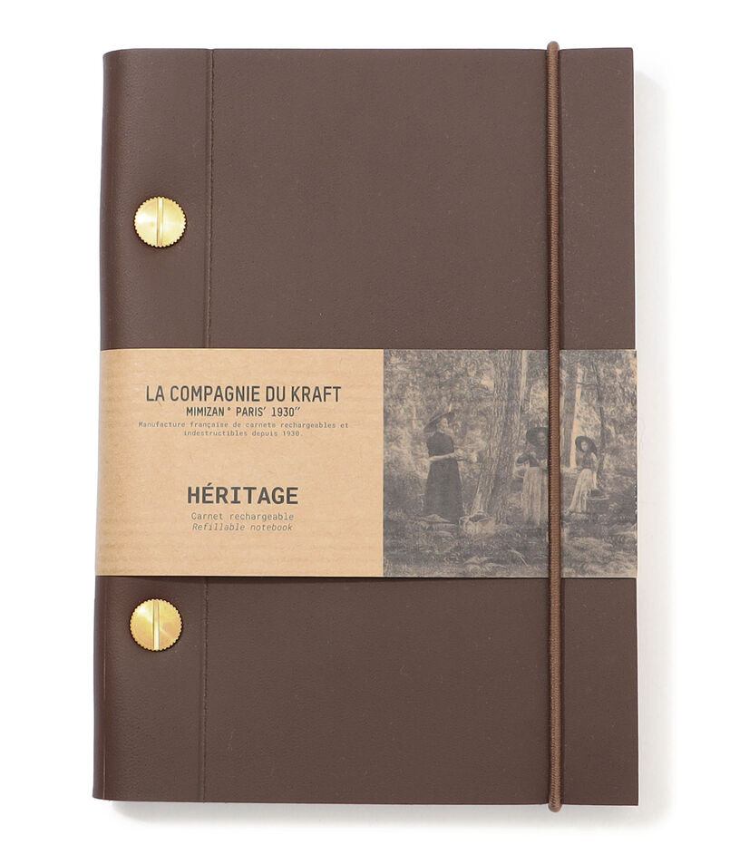 La Compagnie du Kraft Heritage A6 Leather Notebook