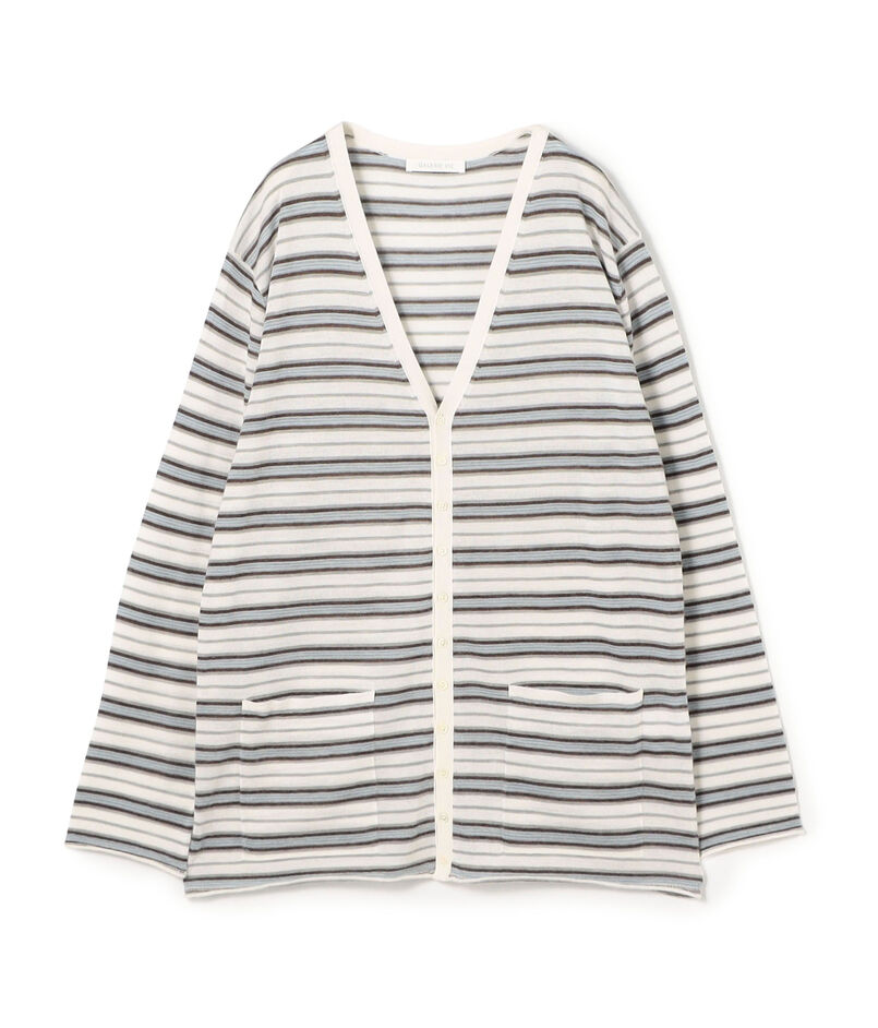 カシミヤシルク Vネックカーディガン