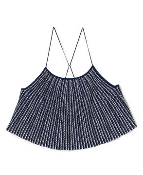 ファインファンシーボーダー フレアキャミソール