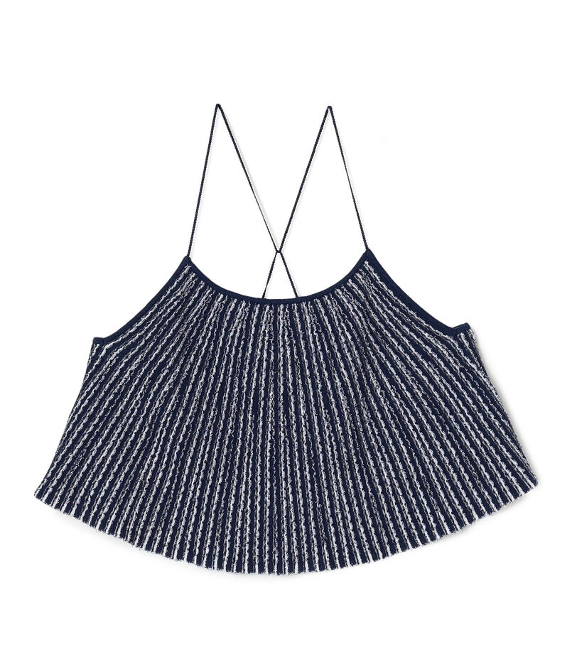 ファインファンシーボーダー フレアキャミソール