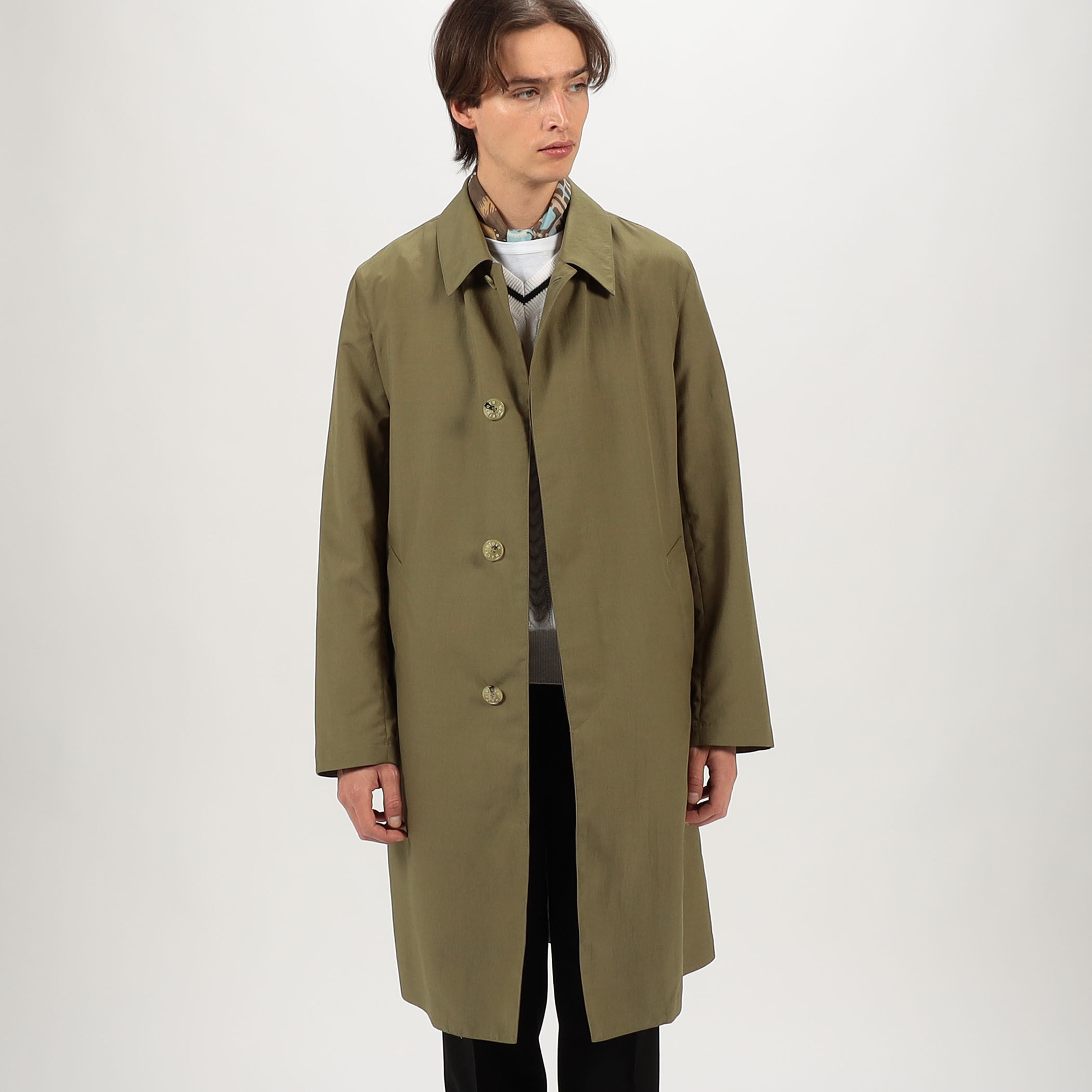 別注】MACKINTOSH DUNKELD パッカブル ステンカラーコート