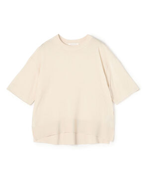 【WEB先行予約】クレープコットン クルーネックプルオーバー