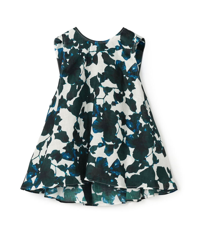 WRITEWELL Prism-mineral ノースリーブ プルオーバーブラウス