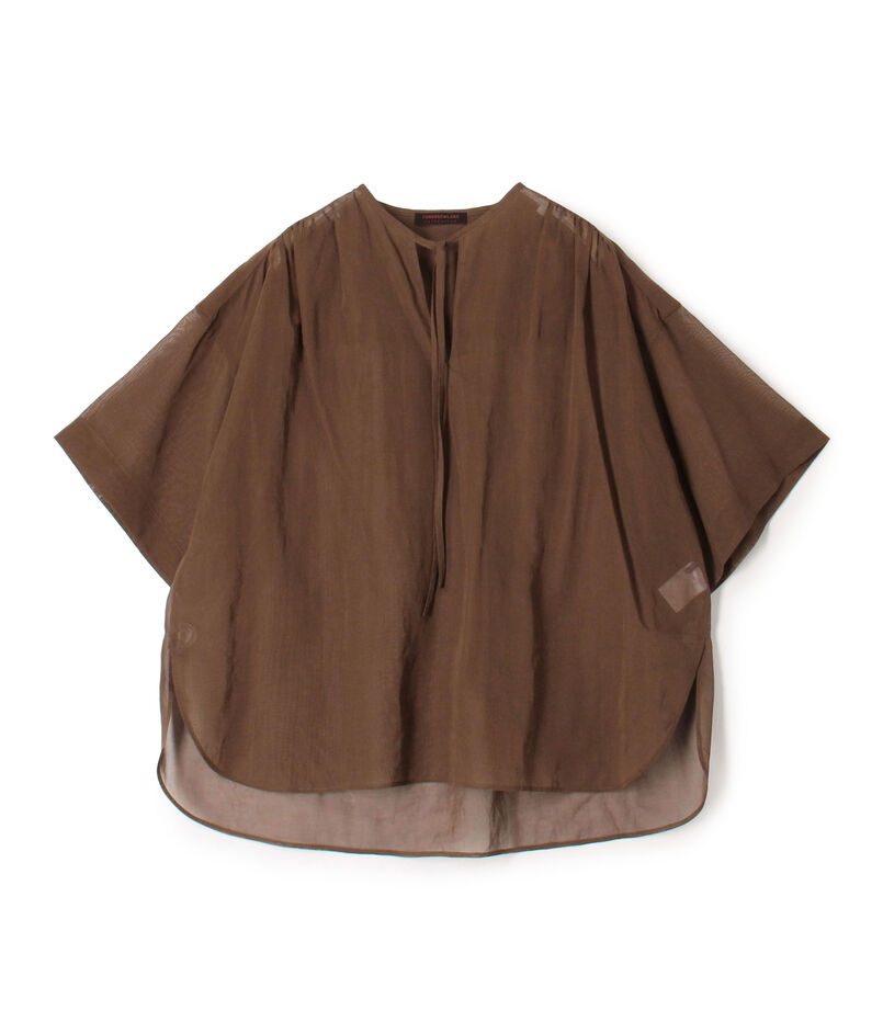 【WEB先行予約】ルコットンオーガンジー エアリープルオーバー