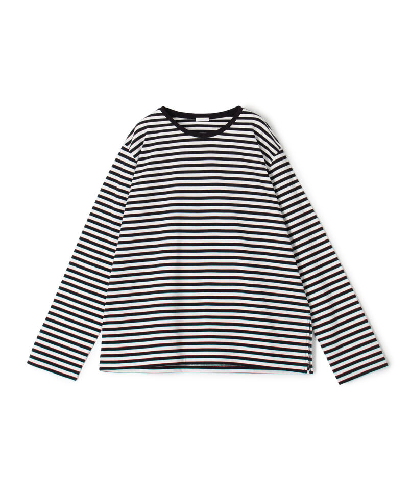 ファインコットン クルーネックプルオーバー