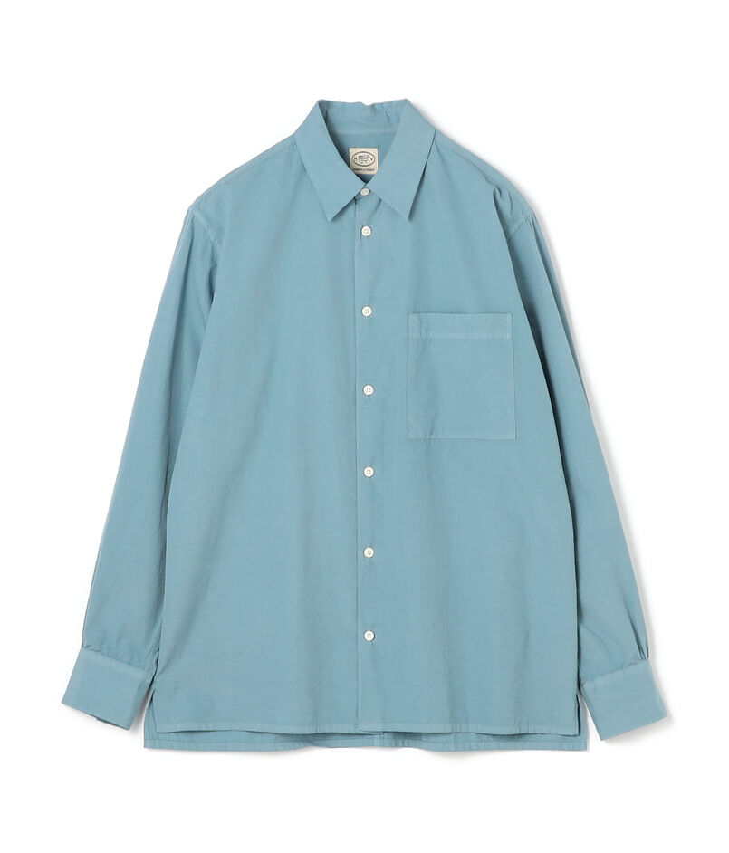 100/2コットン ガーメントダイ レギュラーカラーシャツ
