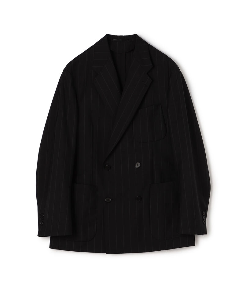 ウールモヘヤ ダブルブレステッド4Bジャケット