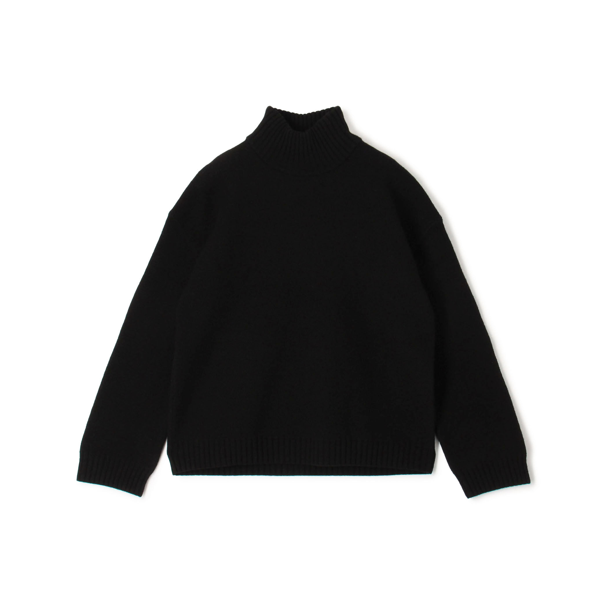 フェルテッドウール タートルネックニット｜トゥモローランド