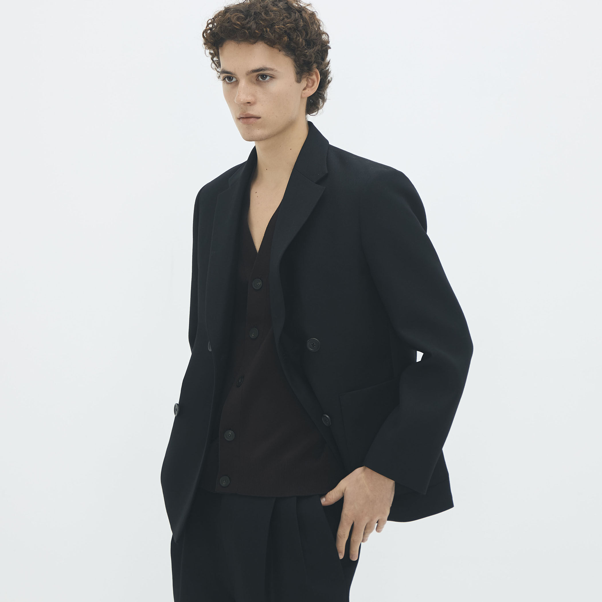 ウールダブルクロス 4ボタンジャケット｜トゥモローランド 公式通販