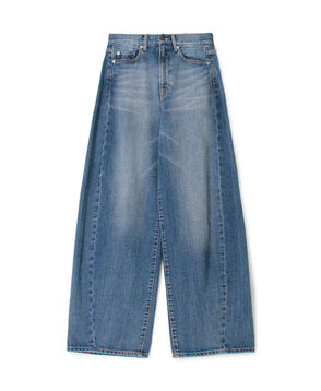 エッセンシャルデニム バルーンパンツ
