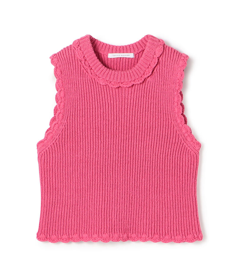 CECILIE BAHNSEN VIMONA VEST ニットベスト｜トゥモローランド 公式通販