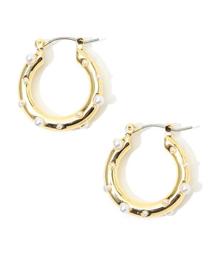 Kenneth Jay Lane Bridge Wire Hoops ピアス