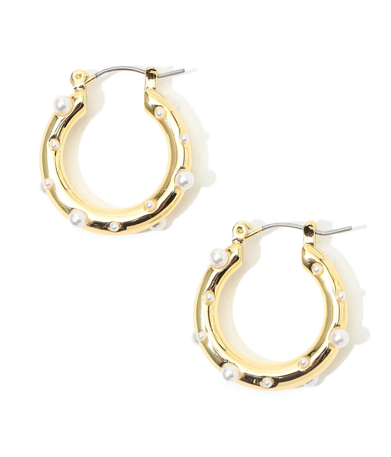 Kenneth Jay Lane Bridge Wire Hoops ピアス