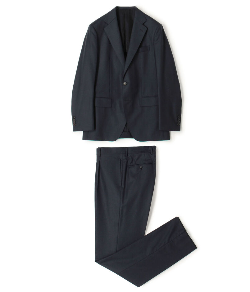 15 POINT 7 ウール シングルブレステッド 2Bスーツ DORMEUIL