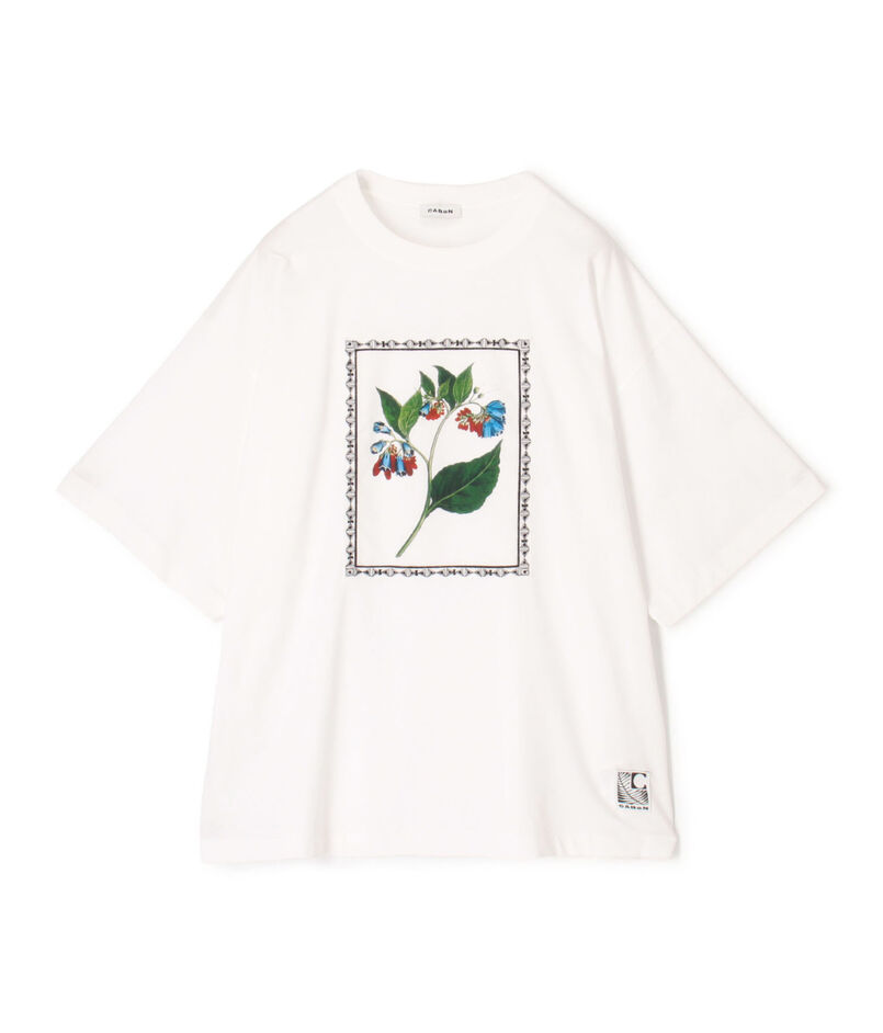 スビンコットン FLOWER Tシャツ