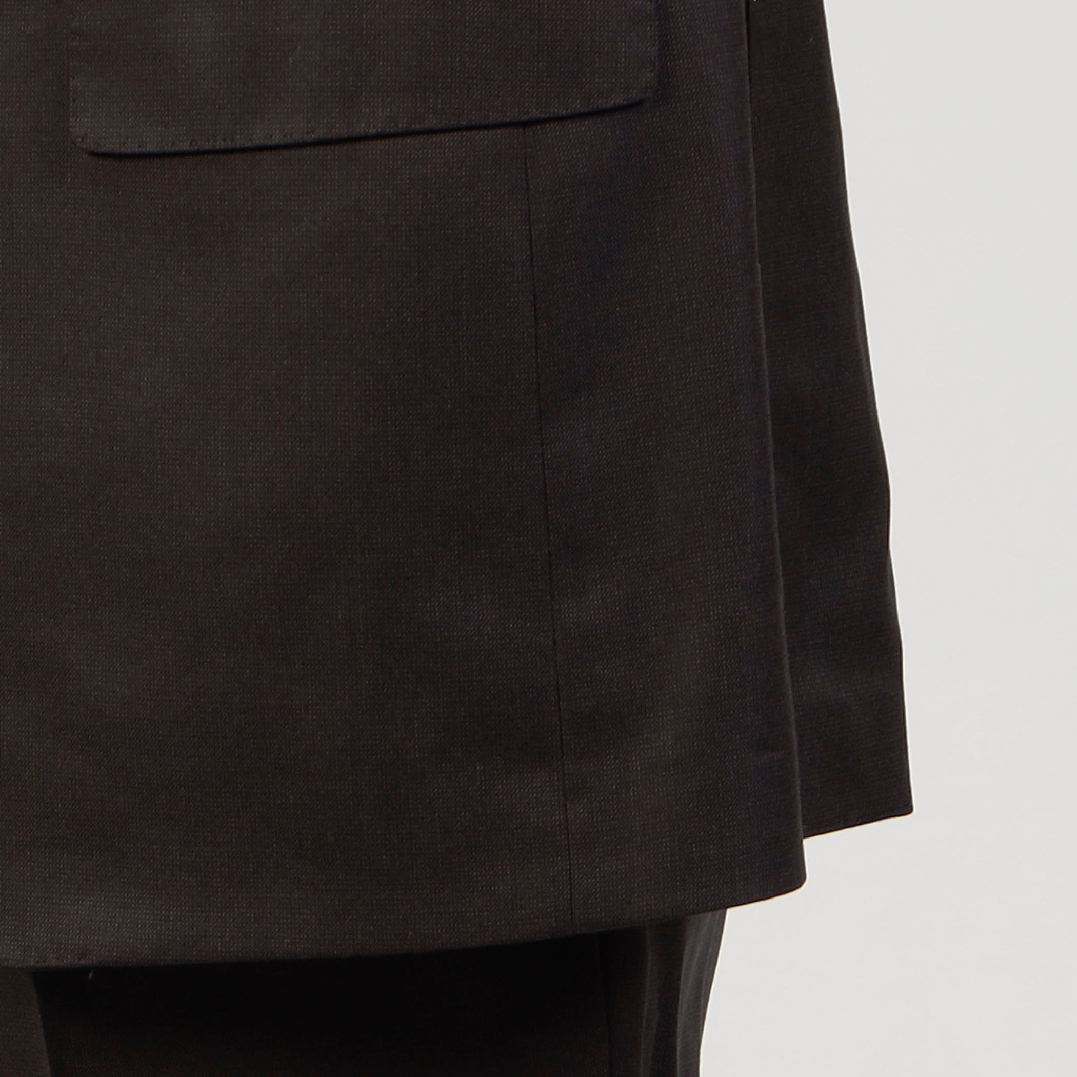 ウールシルク シングルブレステッド3Bスーツ SHANG E.Zegna