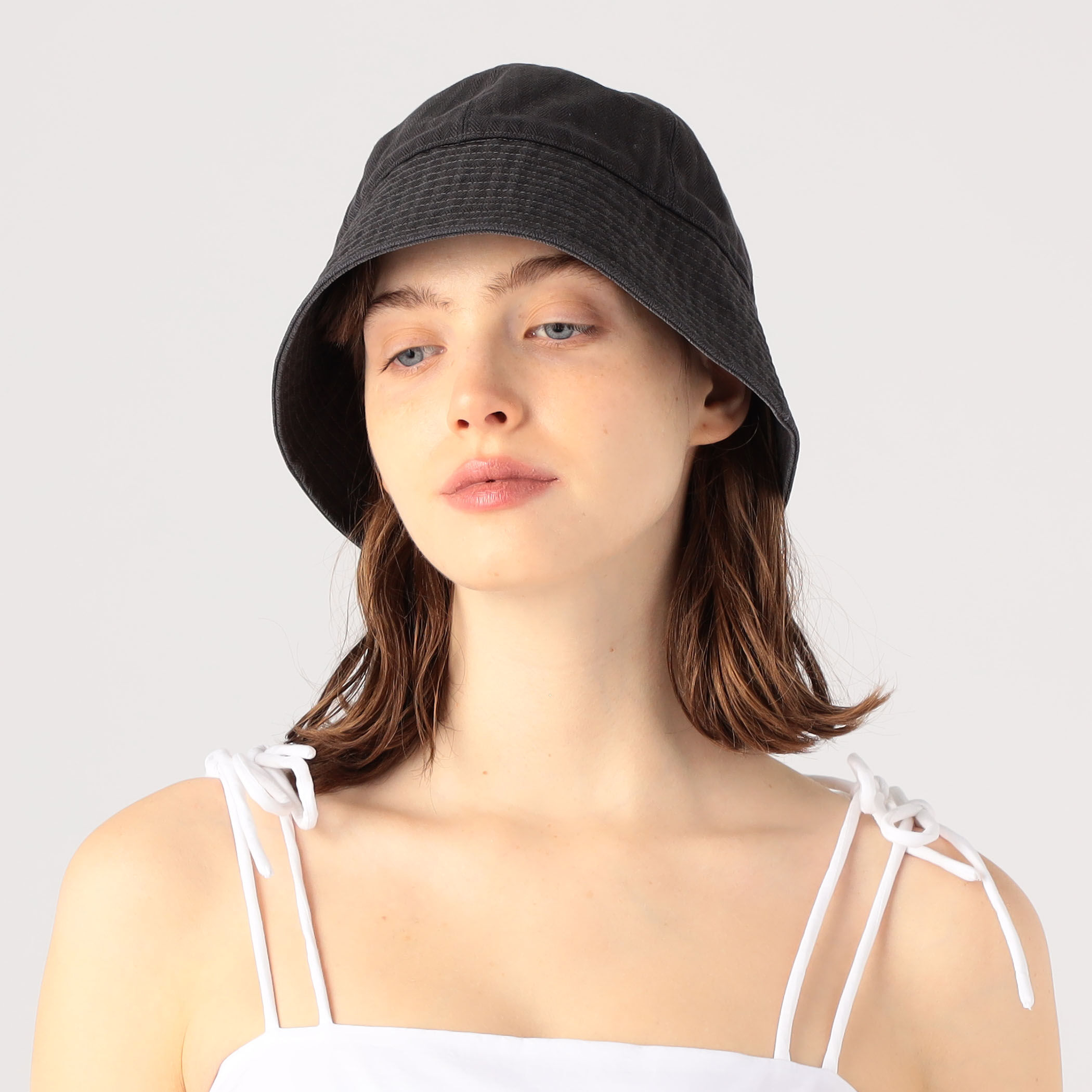 KIJIMA TAKAYUKI (キジマタカユキ) CUPRO POLY SATIN SAILOR HAT / キュプラポリ サテンセーラーハット