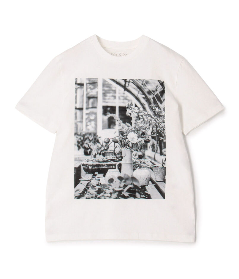 【Made to Order】LISA KING GREEN HOUSE half half sleeve Pullover