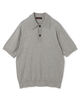 コットン ポロニットプルオーバー