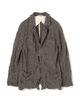 リンクルニット ボタンレスジャケット