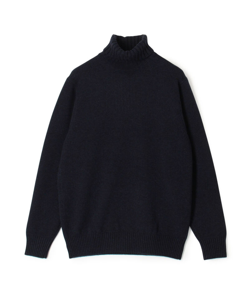 TOMORROWLAND tricot スーパーファインラムウール タートルネックニット