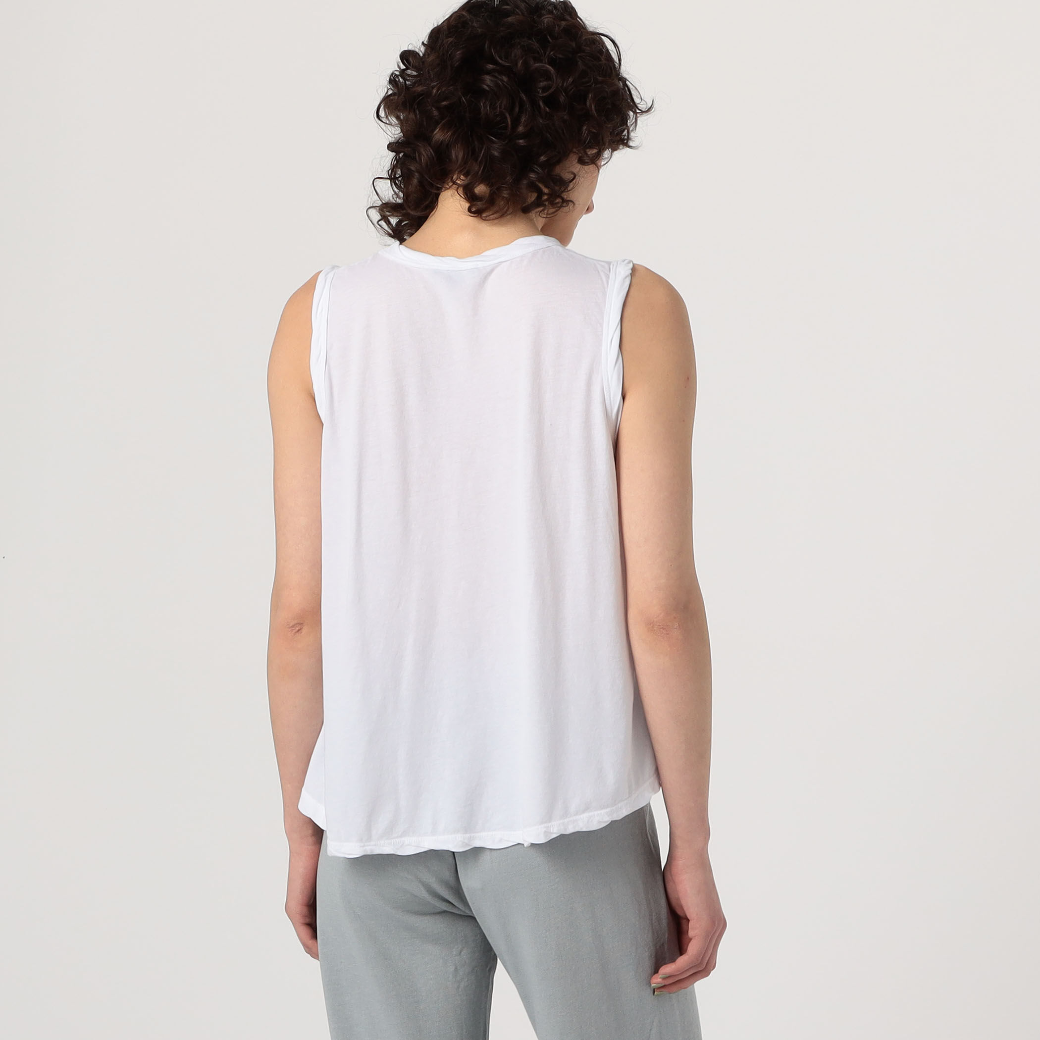 コットンジャージー ノースリーブプルオーバー WHGF3944