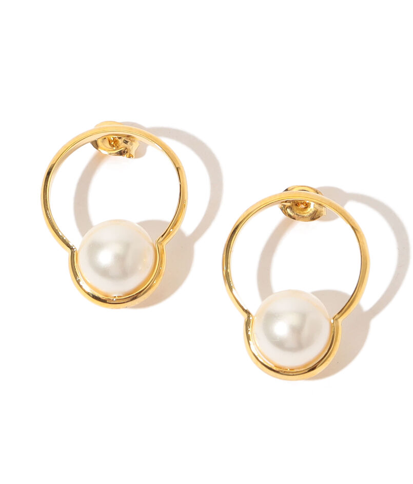 【別注】januka モチーフパールピアス