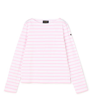 LE MINOR ボートネックストライププルオーバー