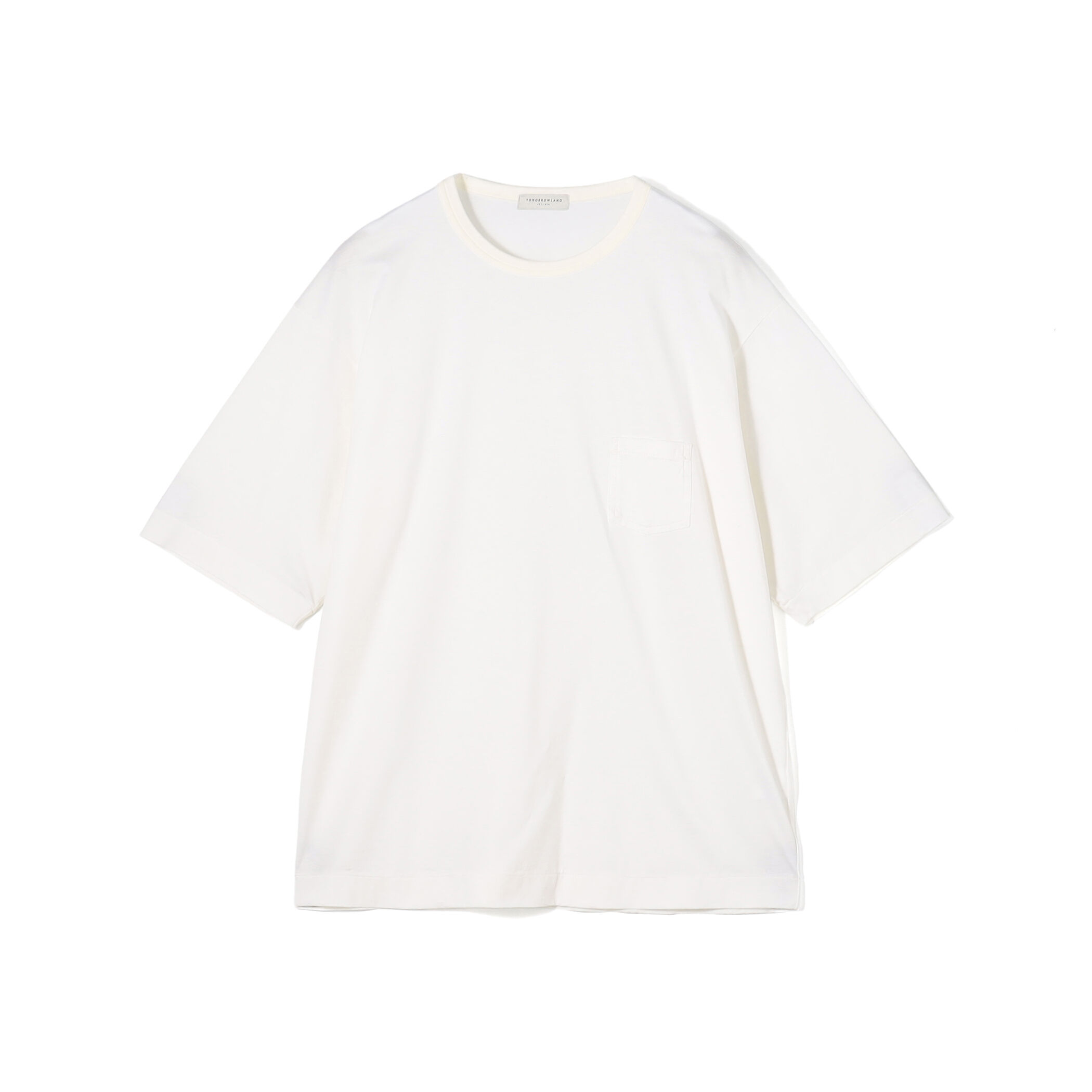 コットンシルク高密度天竺 リンガーTシャツ｜トゥモローランド 公式サイト