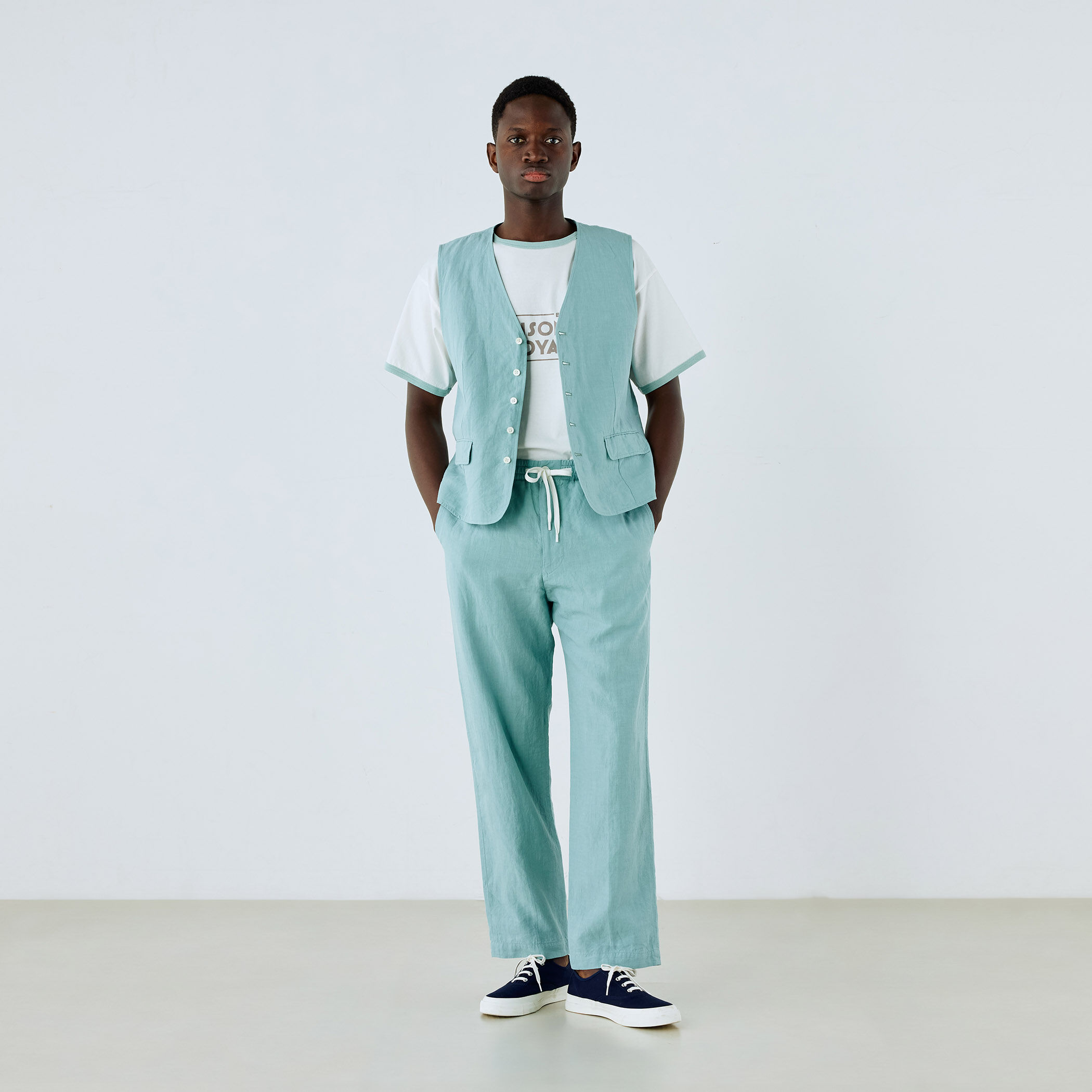 80リネン 5Bジレ｜トゥモローランド 公式通販