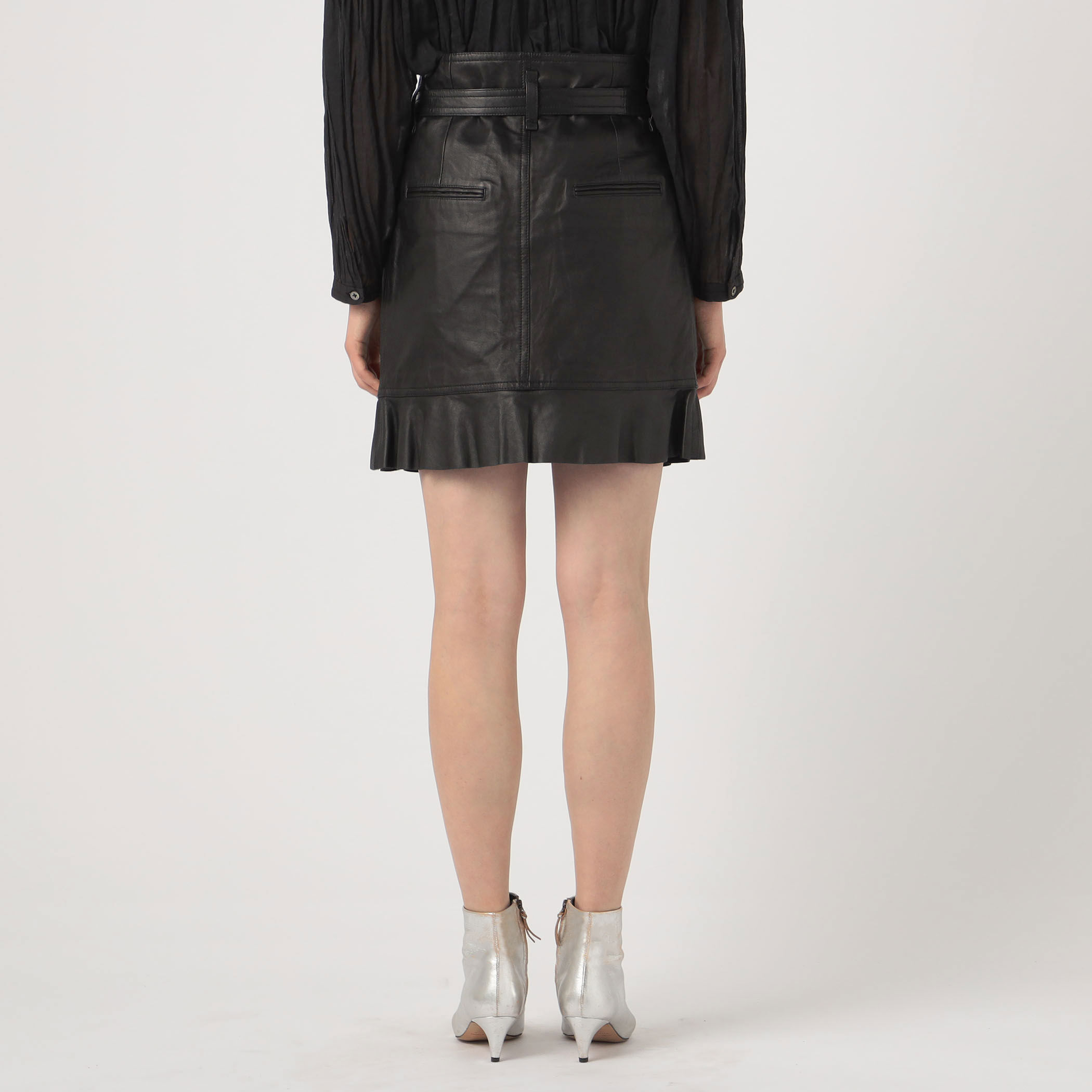 ISABEL MARANT ETOILE QING ラムレザー ミニスカート｜トゥモローランド 公式通販