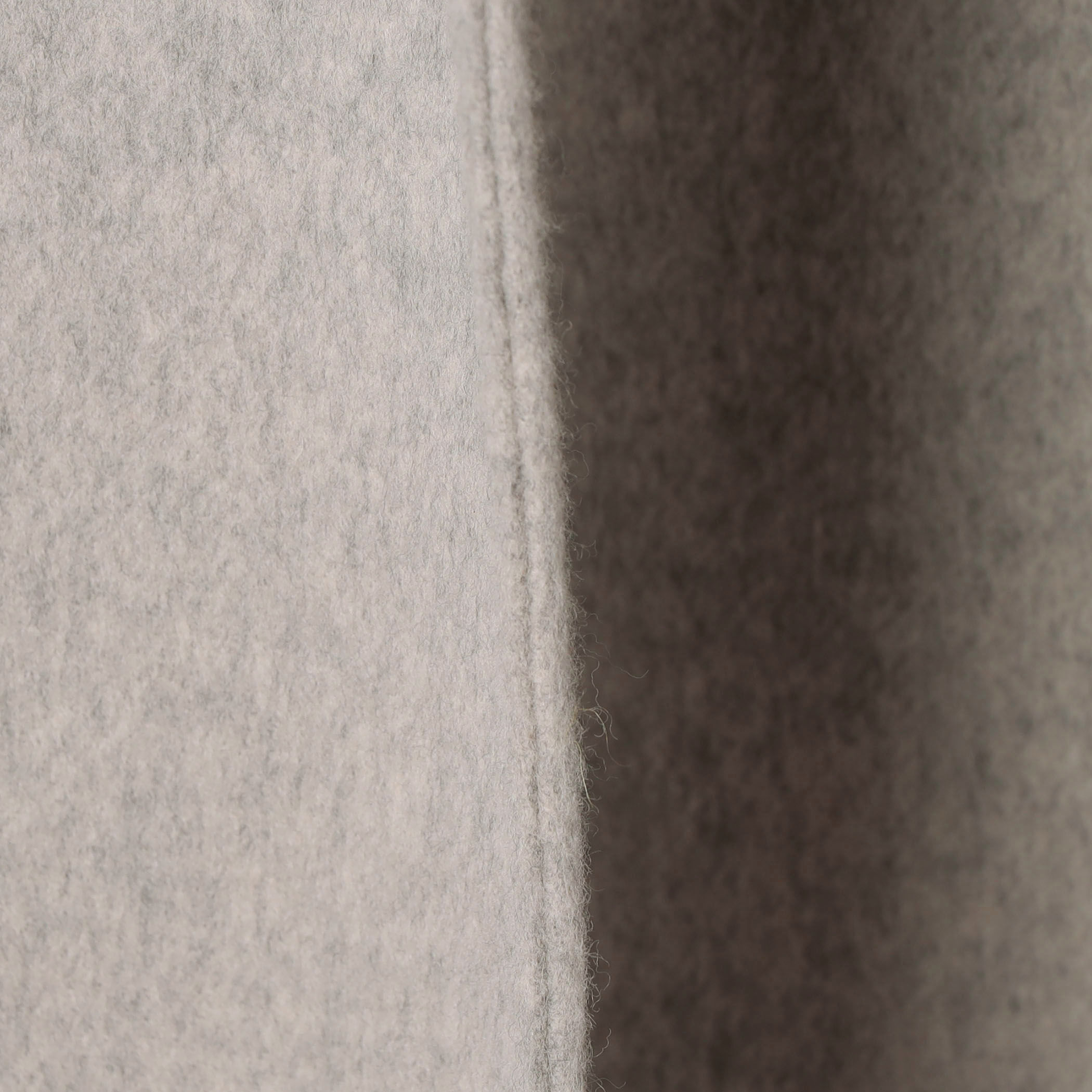 ダブルフェイスメルトンビーバー ウィングカラーコート