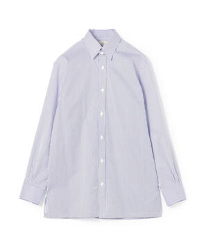 140/2コットンツイル タブカラーシャツ THOMAS MASON