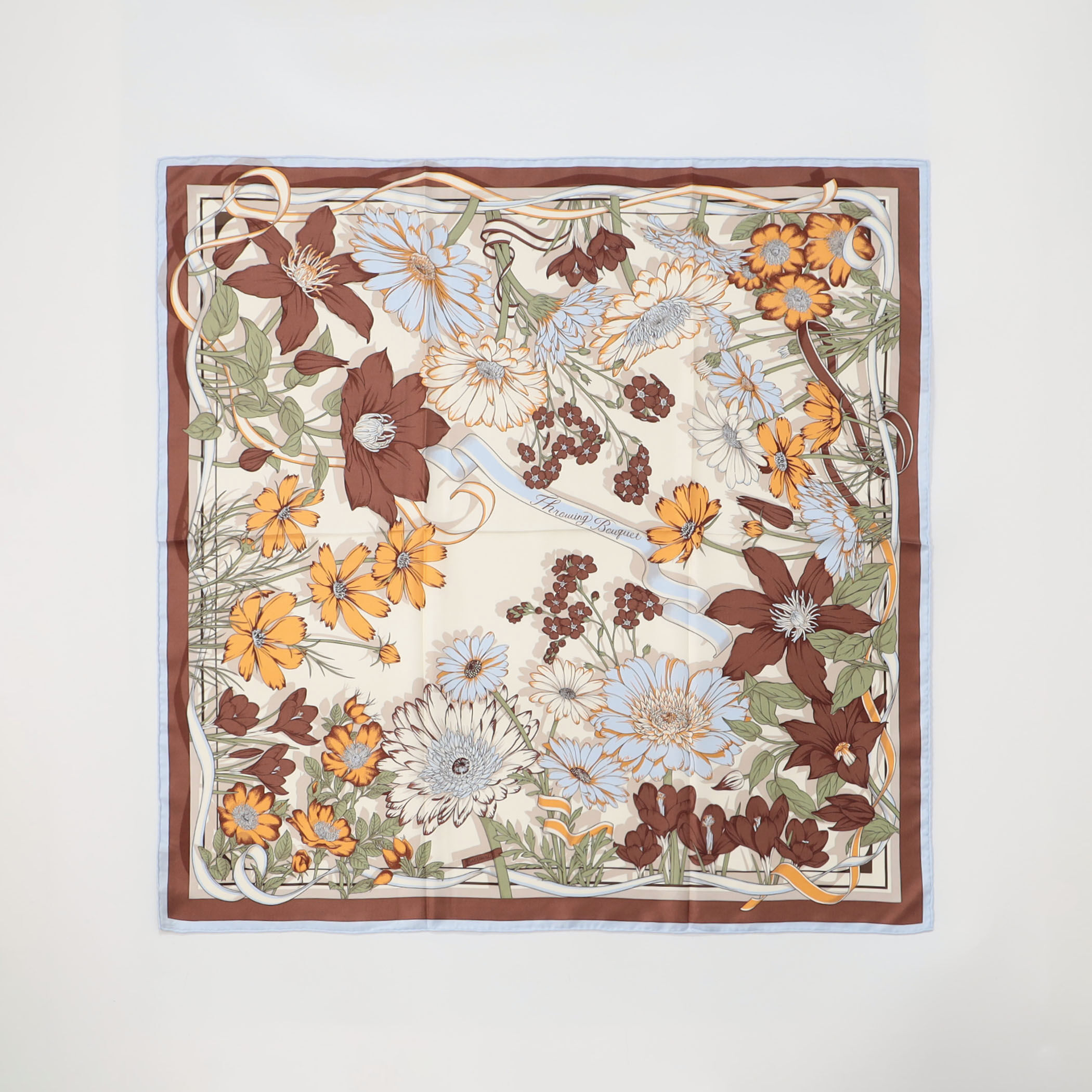 manipuri FLOWER シルクスカーフ｜トゥモローランド 公式サイト