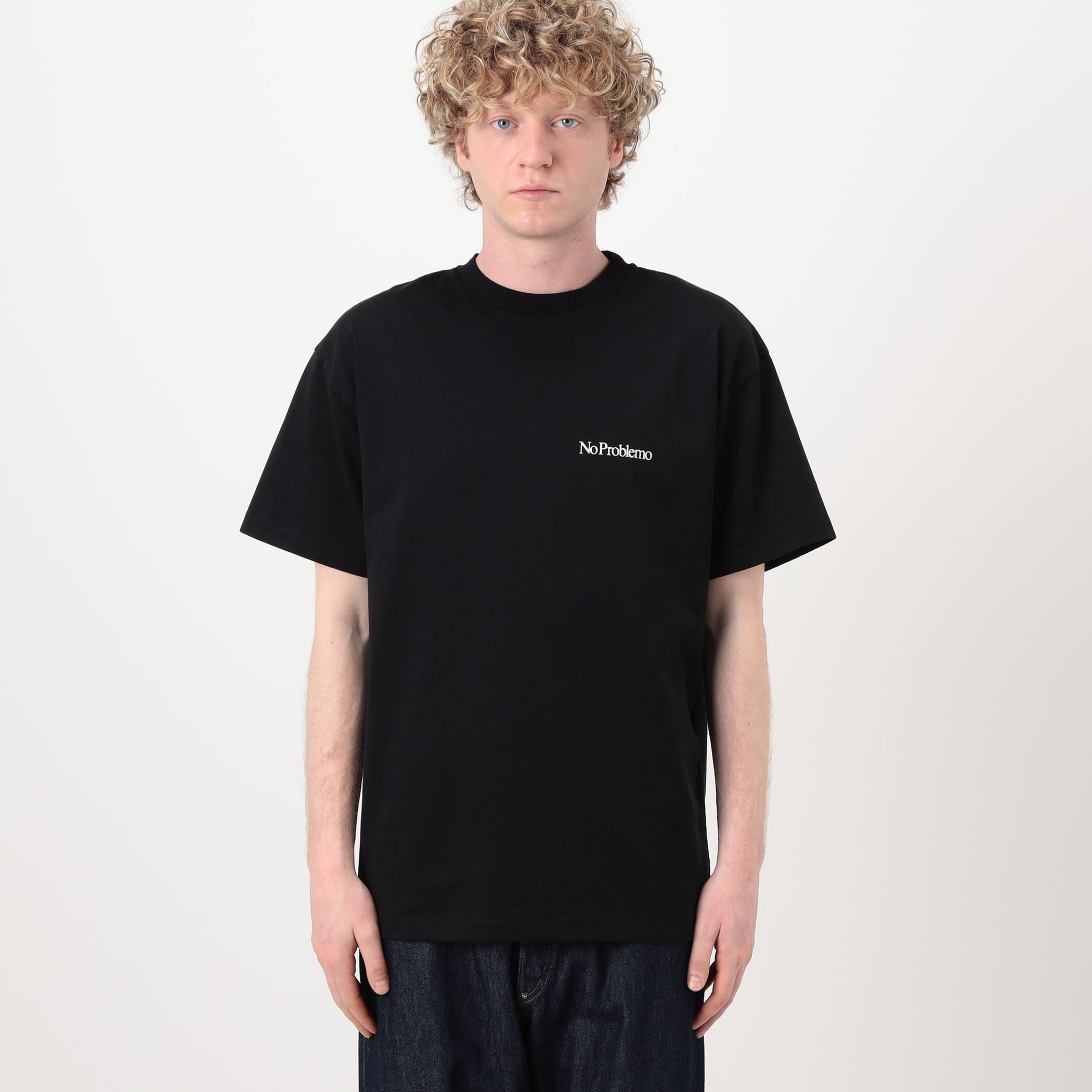 No Problemo Smile Away SS Tee バックプリントTシャツ