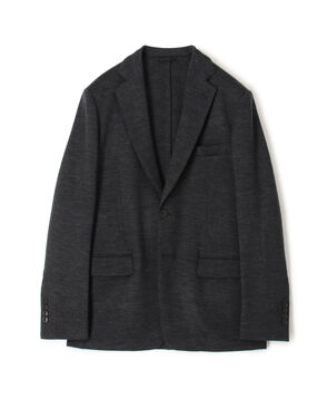 ウールポンチ シングルブレステッド2Bジャケット