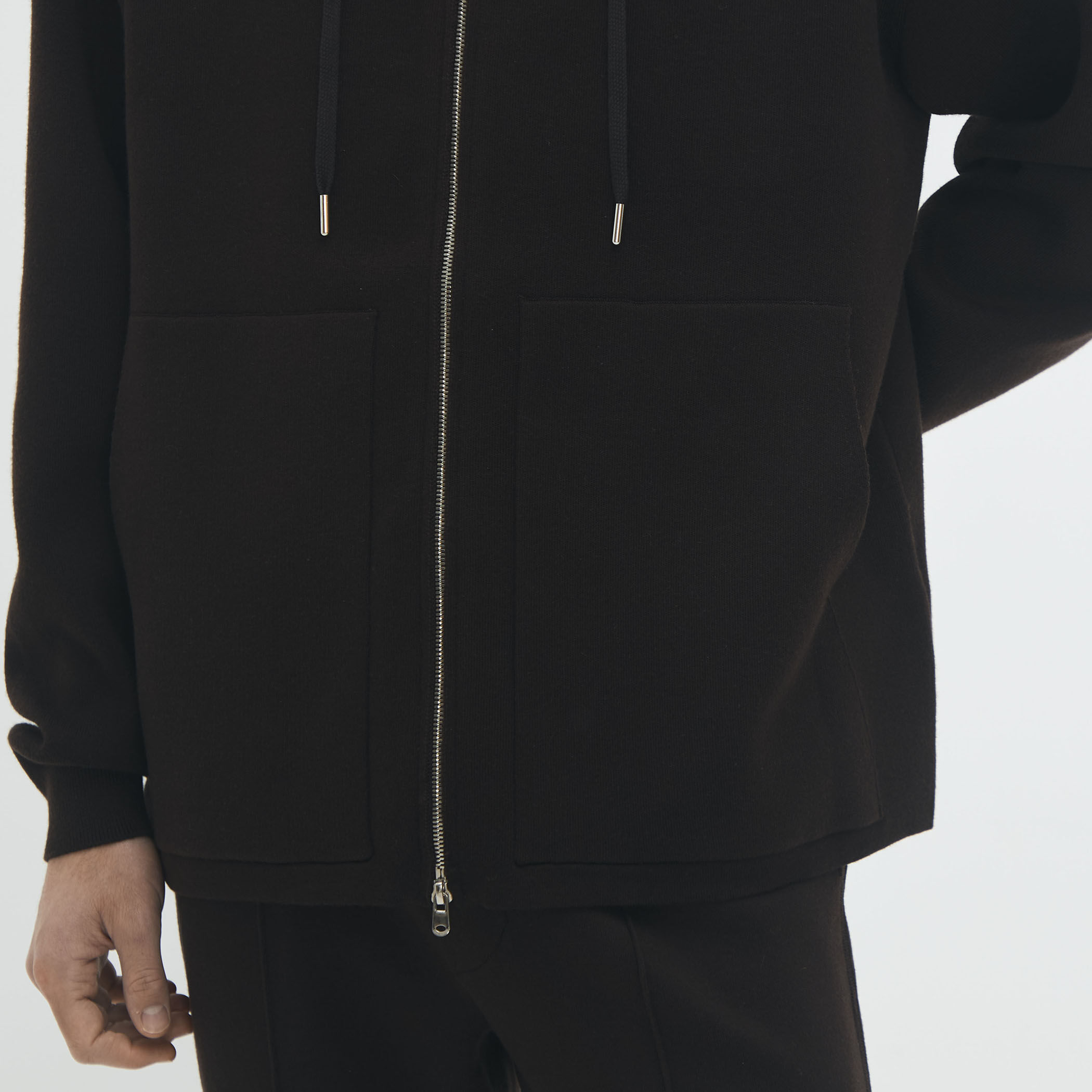 CABaN コットンカシミヤ ジップパーカ｜トゥモローランド 公式通販