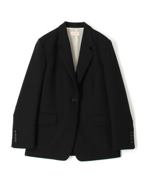 【WEB先行予約】ウールバスケットウェーブ シングルジャケット